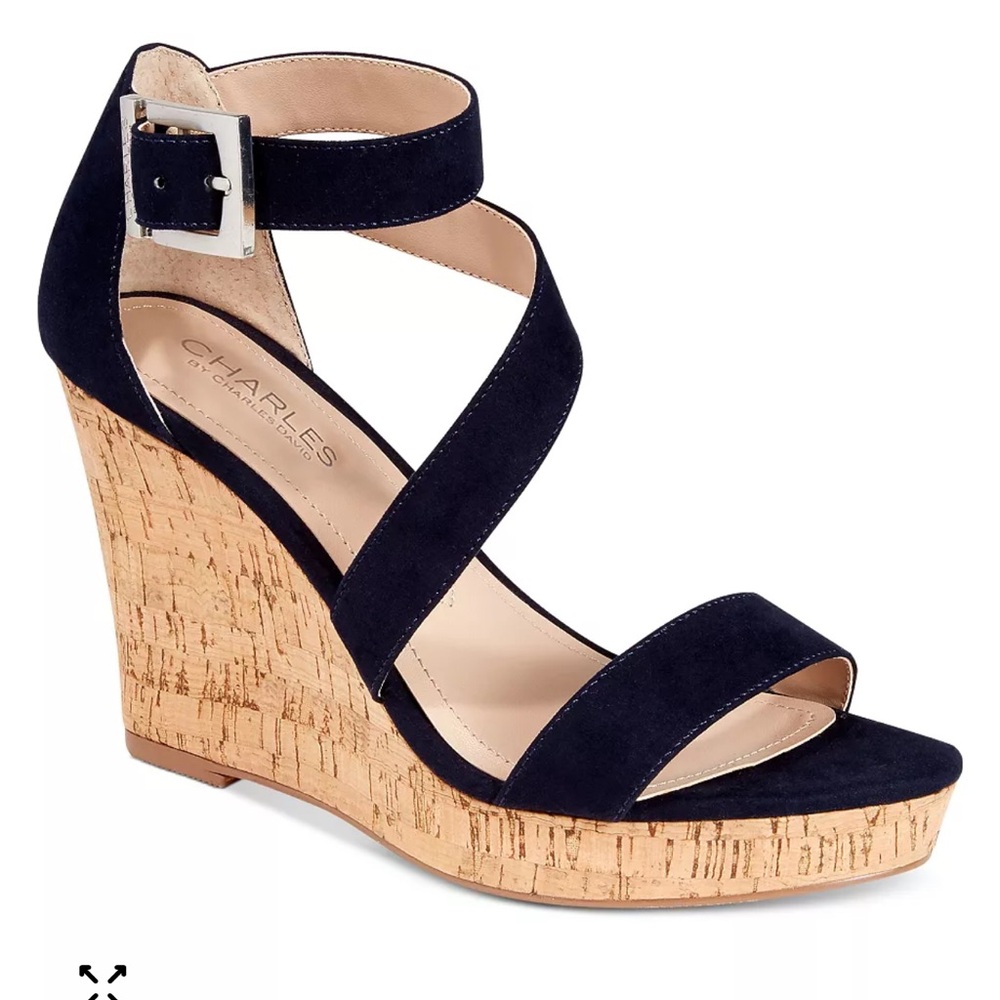 New In Box - CHARLES by Charles David
Leanna Platform Wedge Sandals Size 9.5